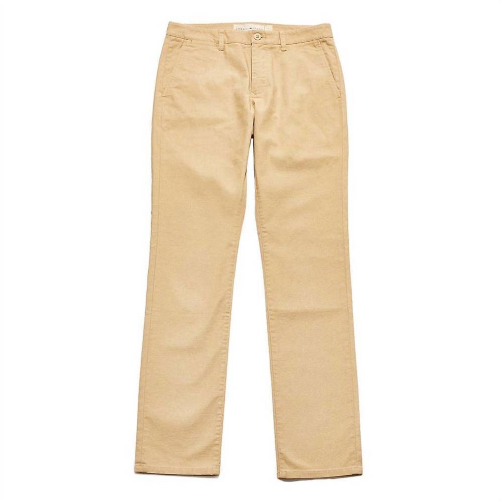 NEW THE NORMAL BRAND normal stretch canvas pant in khaki